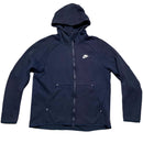 Nike Tech Fleece Hoodie Navy and Black (M)