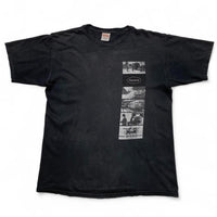Supreme Montage 2012 Who Am I Vintage Grey and White T Shirt (M)