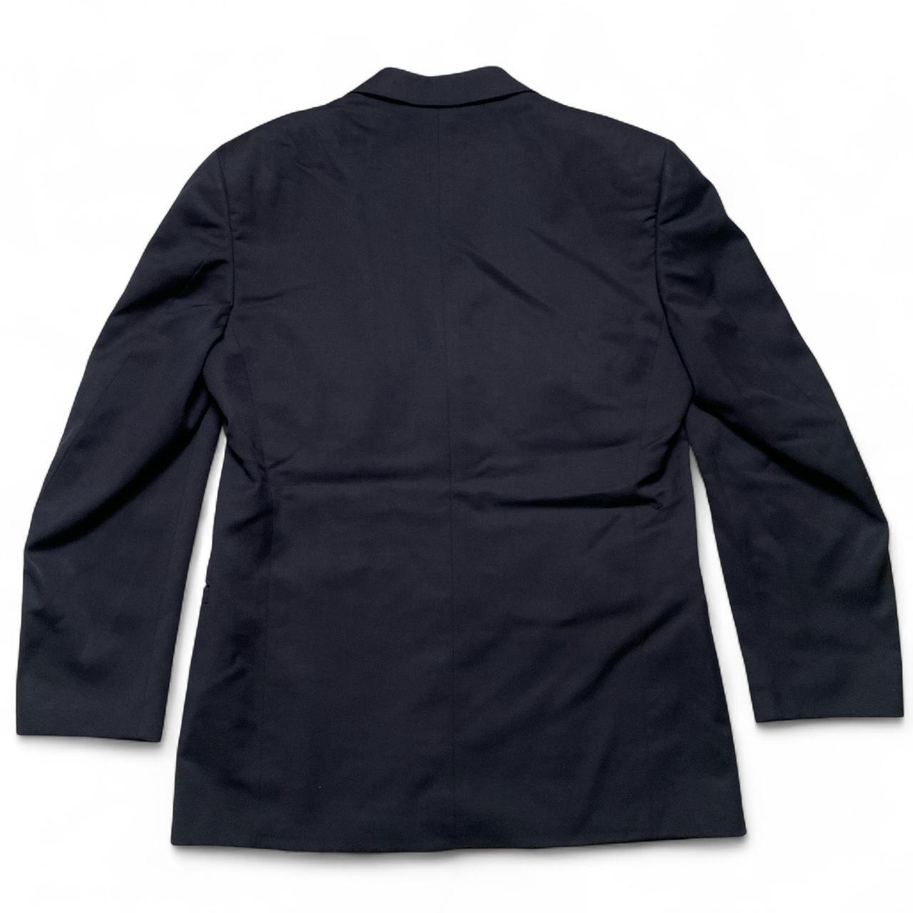 Versace V2 Vintage Navy Full Suit Jacket and Trousers (L)