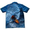 Y2K Vintage Surfer Short Sleeve Shirt (S)