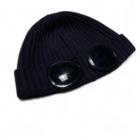 CP Company Goggle Navy Beanie Hat