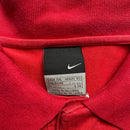 Nike Arsenal Vintage Football Polo Shirt Red and White (2XL)