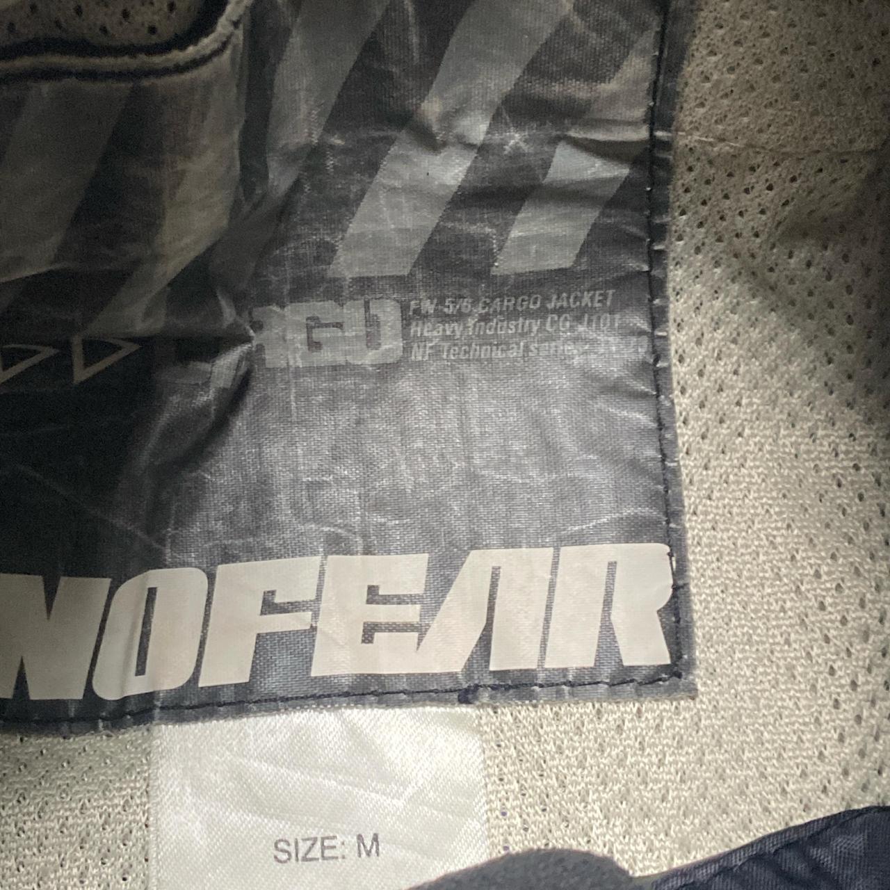 No Fear MX ON Blue and Black Biker Jacket (M)