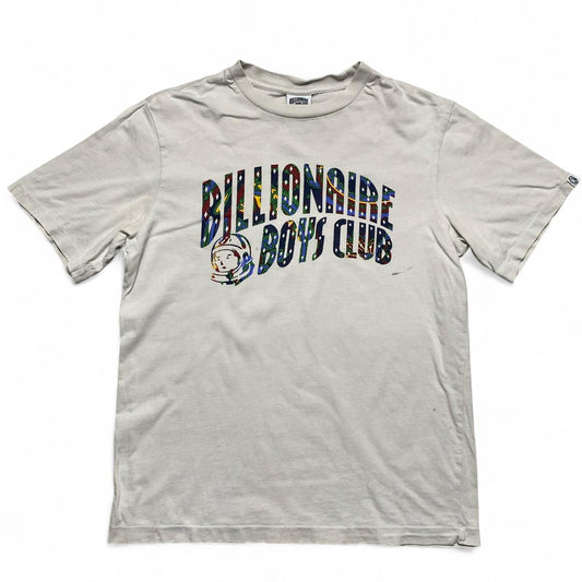 Billionaire Boys Club White Multi Colour Arch Logo T Shirt (M)