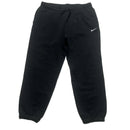 Nike Black and White Swoosh Baggy Joggers (2XL)