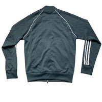 Adidas SST Grey and White Stripes Tracksuit Jacket (S)