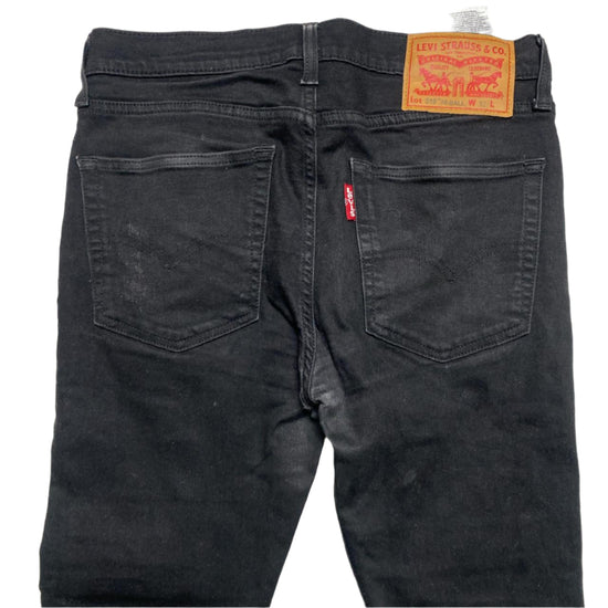 Levis 519 Hi Ball Black Slim Jeans (32W)