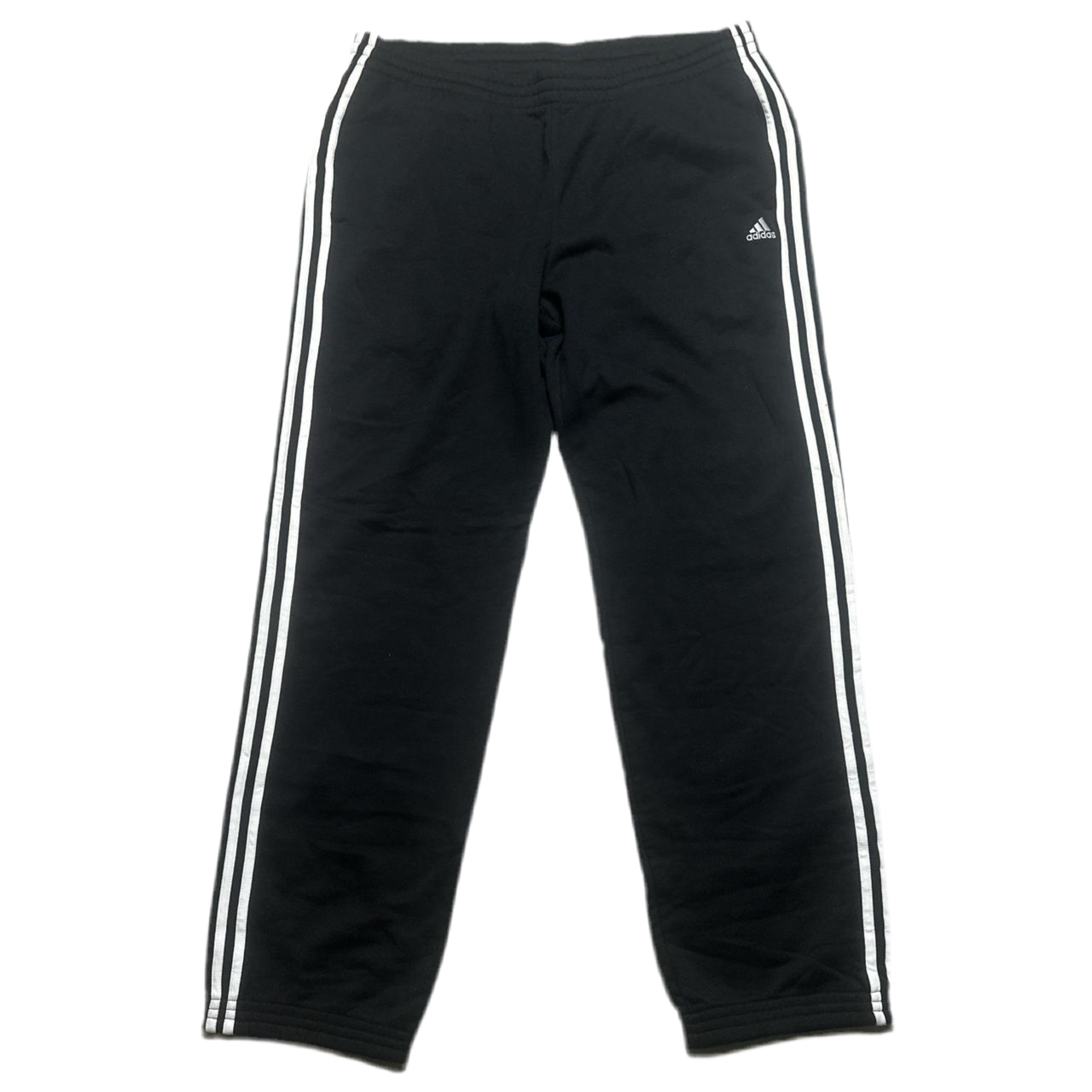 Adidas Performance Essentials Black and White Full Tracksuit (XL)