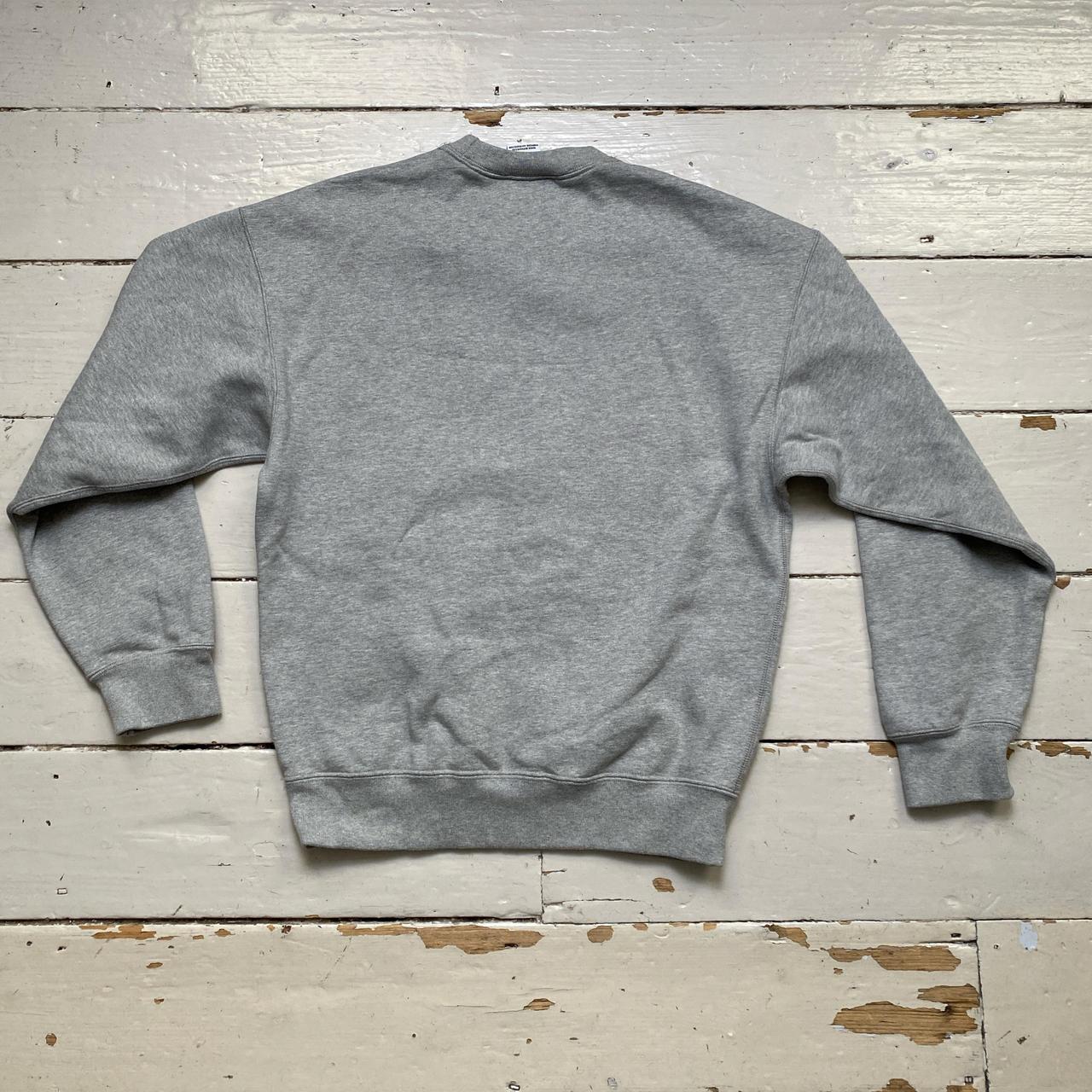 Nike NRG Grey and White Baggy Jumper