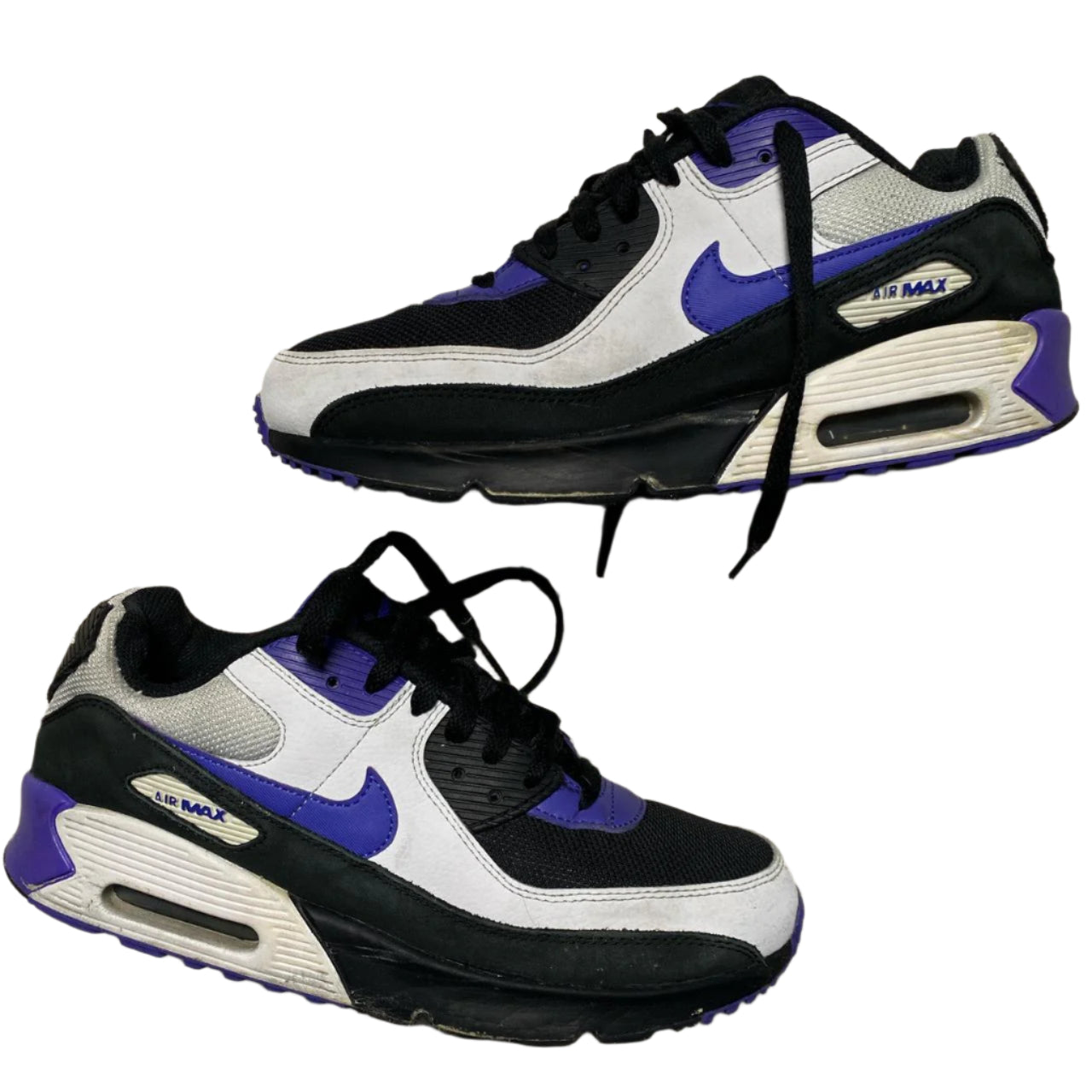 Nike Air Max 90 Lavender Purple Black and White (UK 6)
