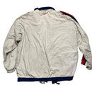Nike Vintage 90’s Cream Navy and Red Tracksuit Nylon Shell Jacket (XL)