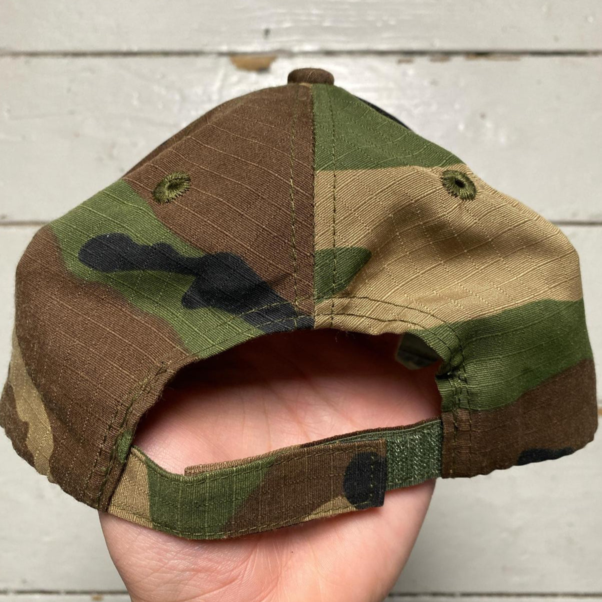 Panama Green Camouflage Cap