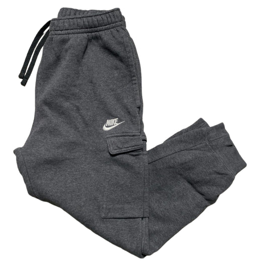 Nike Grey ad White Swoosh Cargo Joggers (S)