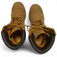 Timberland Nubuck Sand Brown High Top Boots
