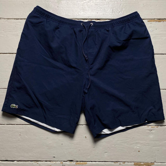 Lacoste Navy Blue Shell Trackpant Shorts