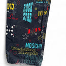 Moschino Casino Vintage 90’s Multi Print Jeans Trousers (34W)