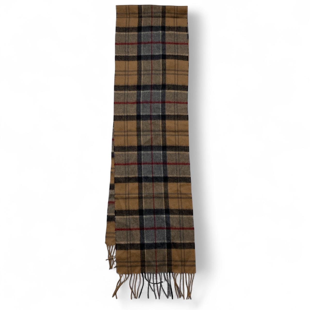 Barbour Nova Check Wool Scarf
