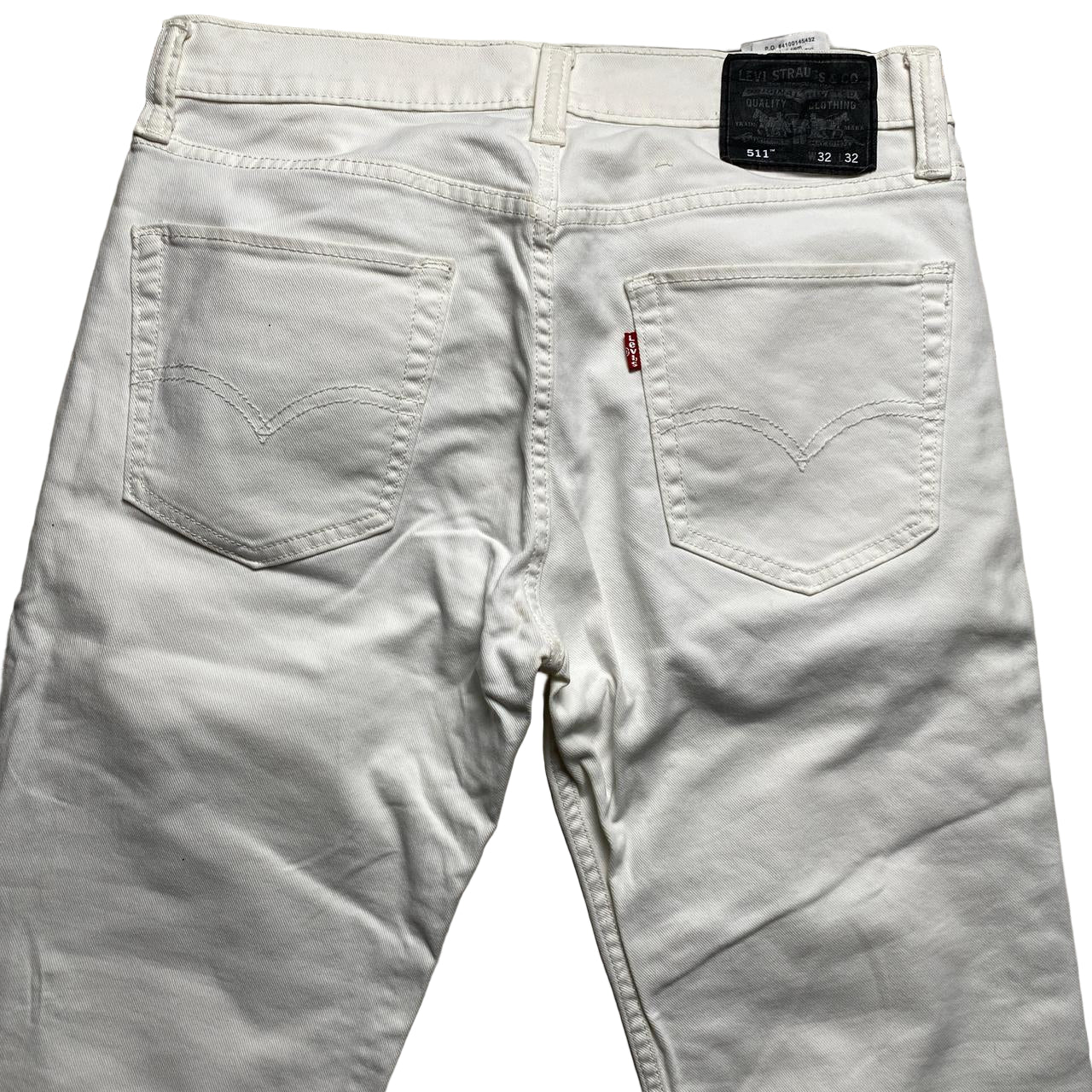 Levis 511 White Slim Jeans (32W)