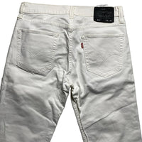 Levis 511 White Slim Jeans (32W)