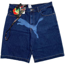 Puma ASAP Rocky AWGE Dark Navy Jorts Jean Shorts (32W)
