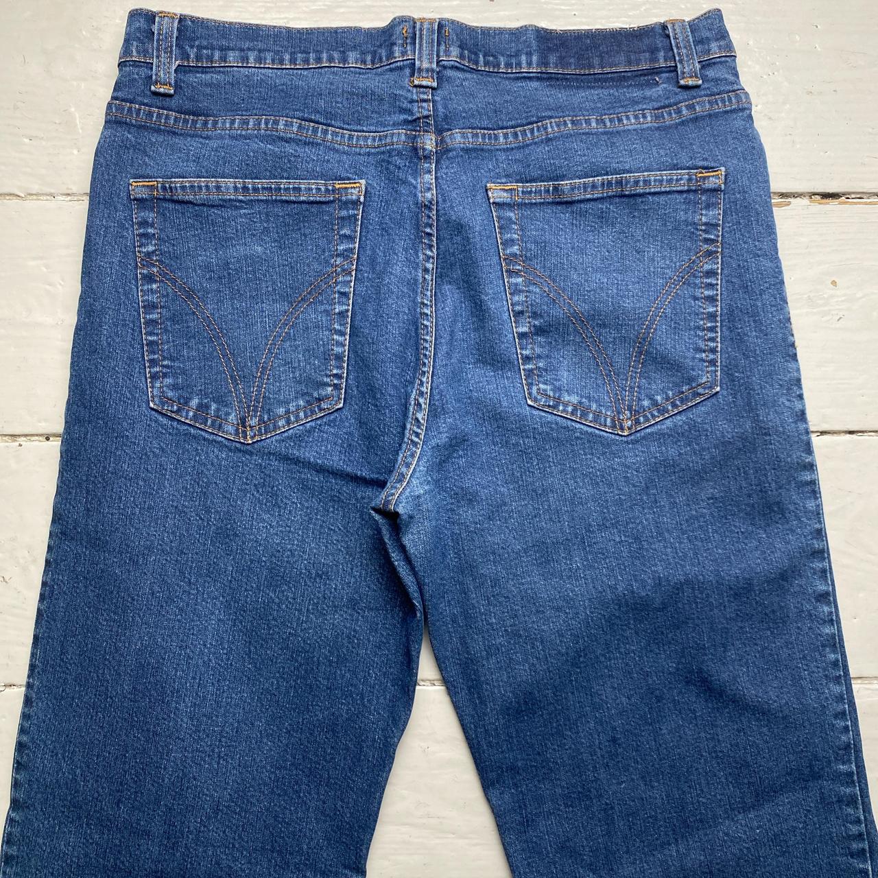 Dolce & Gabbana Navy Baggy Jeans