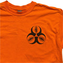 Corteiz Bun Rona Orange and Black Long Sleeve T Shirt (L)