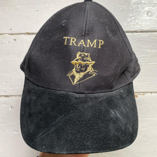 Tramp Black and Velour Beak Cap