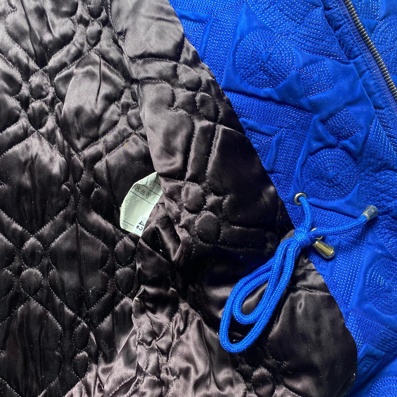 Versace Sport Blue Vintage Peacoat Jacket