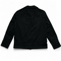 Armani Exchange Black Military Style Cargo Jacket