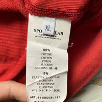 Stone Island Red Jumper Vintage 2009 (XL)