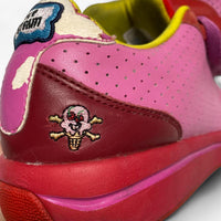 Ice Cream Board Flip Reebok Vintage 2005 Pink and Red Low Trainers (UK 8)