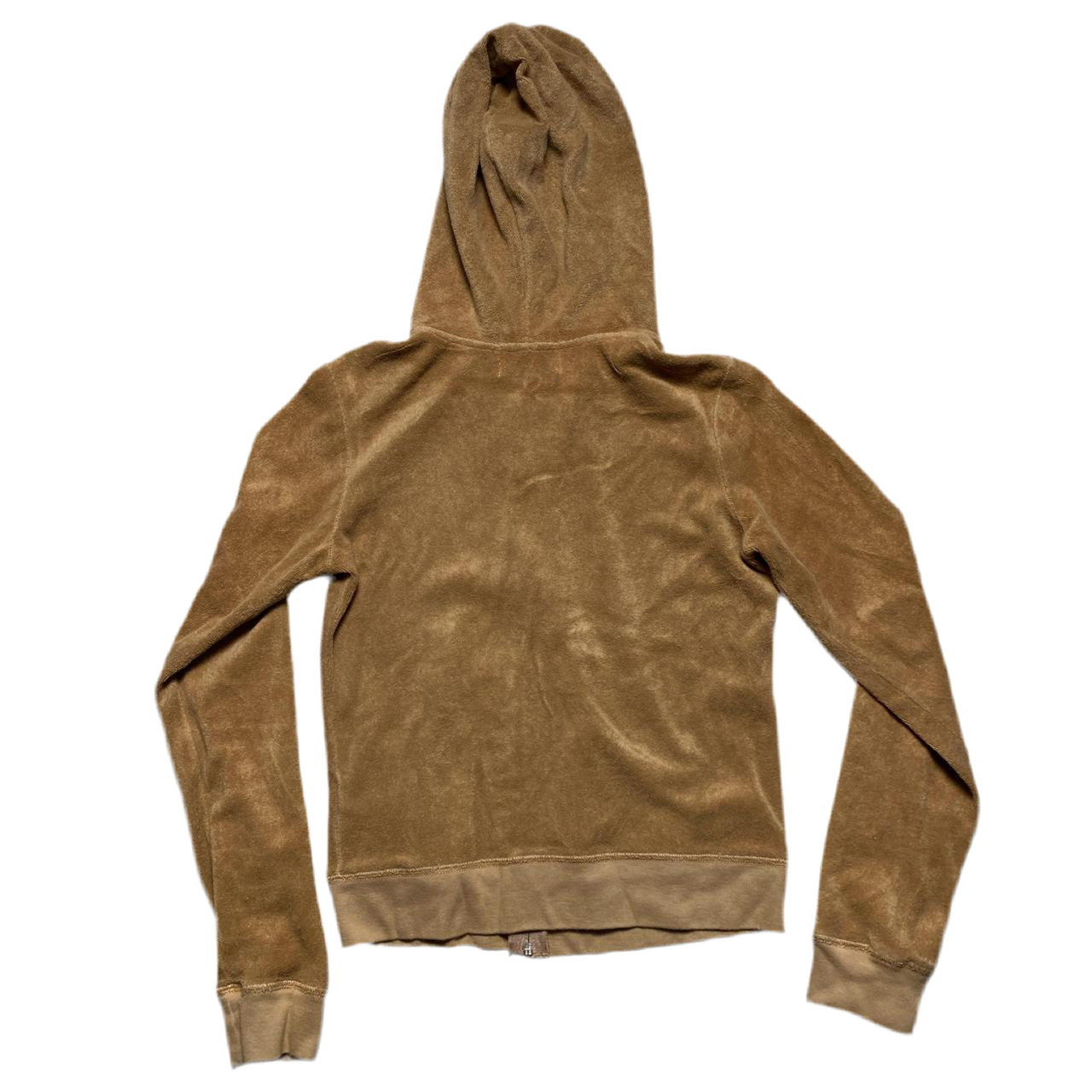 Juicy Couture Brown Tan Teddy Towelling Vintage y2k Tracksuit (M)