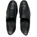 Roland Cartier Black Leather Loafer Smart Shoes (UK 8)