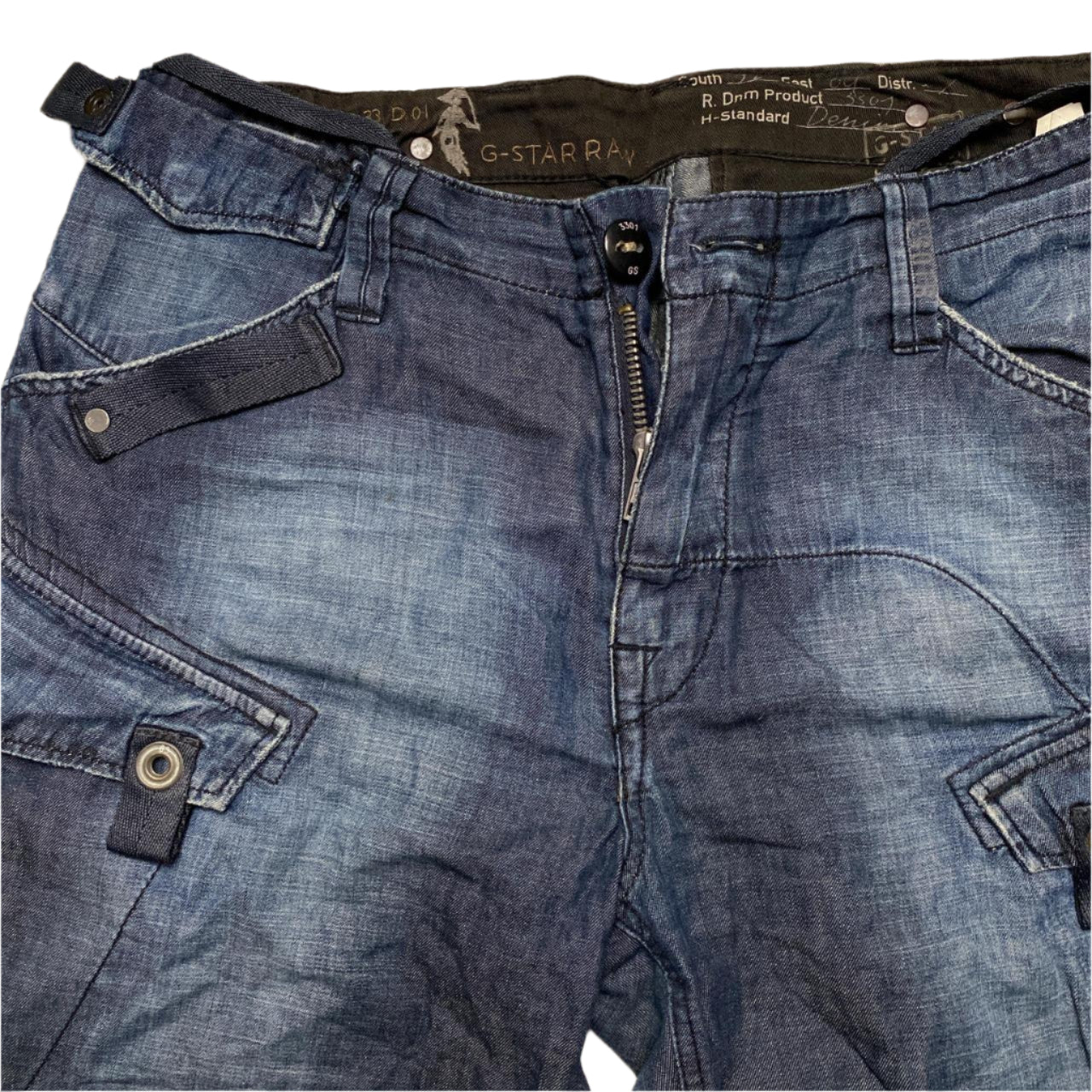 G Star Vintage Cargo Jeans Short Jorts (XL)