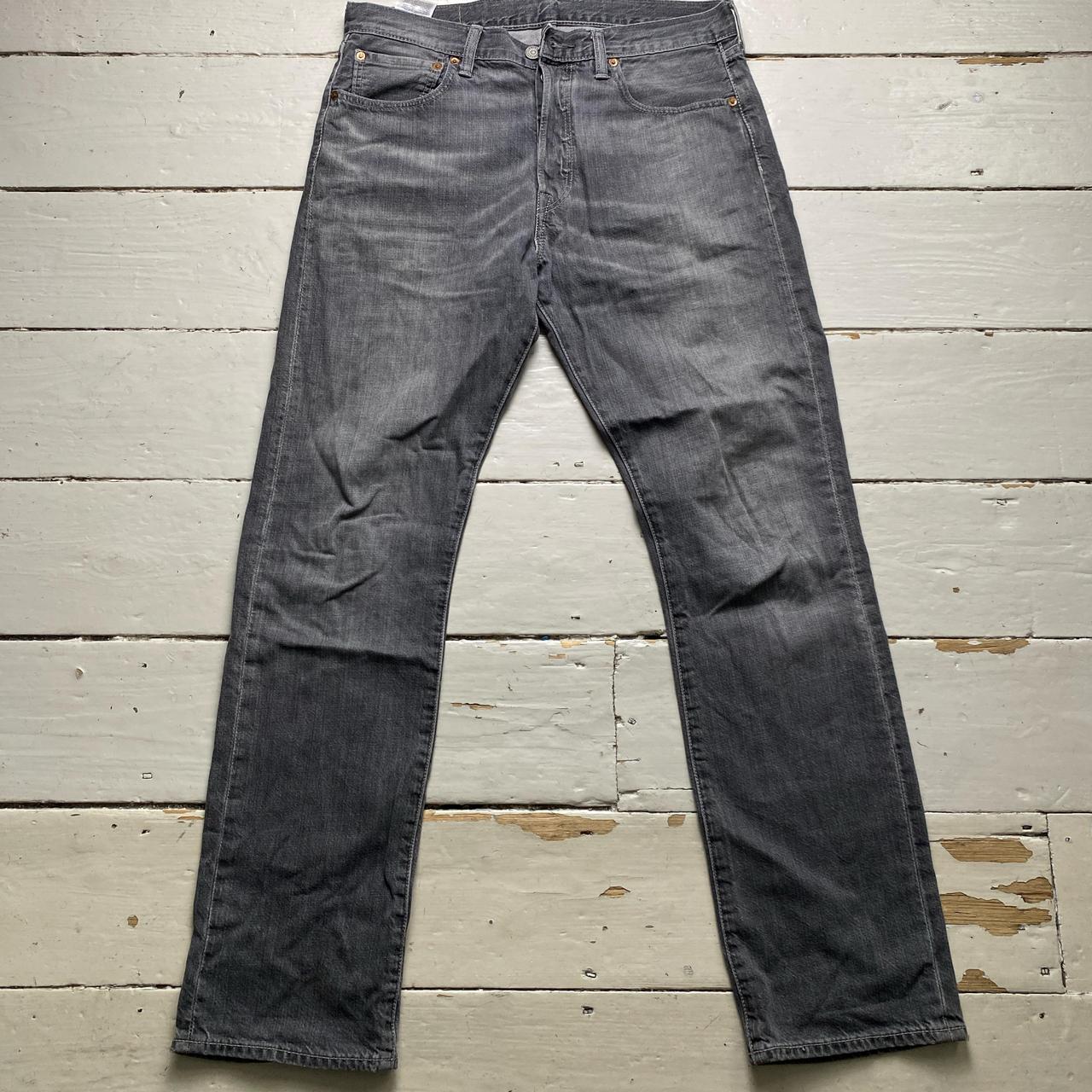 Levis 501 Grey Baggy Jeans