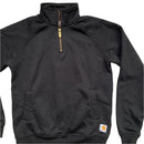 Carhartt Black and White Patch Quarter Zip Jumper (S)