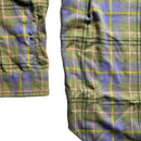 Supreme Plaid Checked Shirt Green Pink and Blue (L)