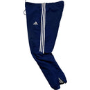 Adidas Navy and White Shell Trackpant Bottoms (L)