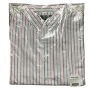 Denim Tears White Red Green and Black Pink Stripe Long Sleeve Shirt (S)