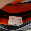 Places and Faces Reflective Silver and Black Pouch Bum Fannypack Bag