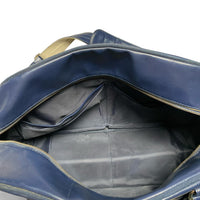 Fred Perry Navy and Cream Duffle Shoulder Bag