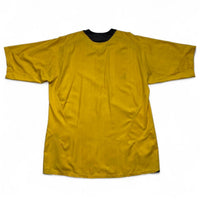 Arsenal O2 Vintage 2005 2006 Yellow and Grey Football Jersey