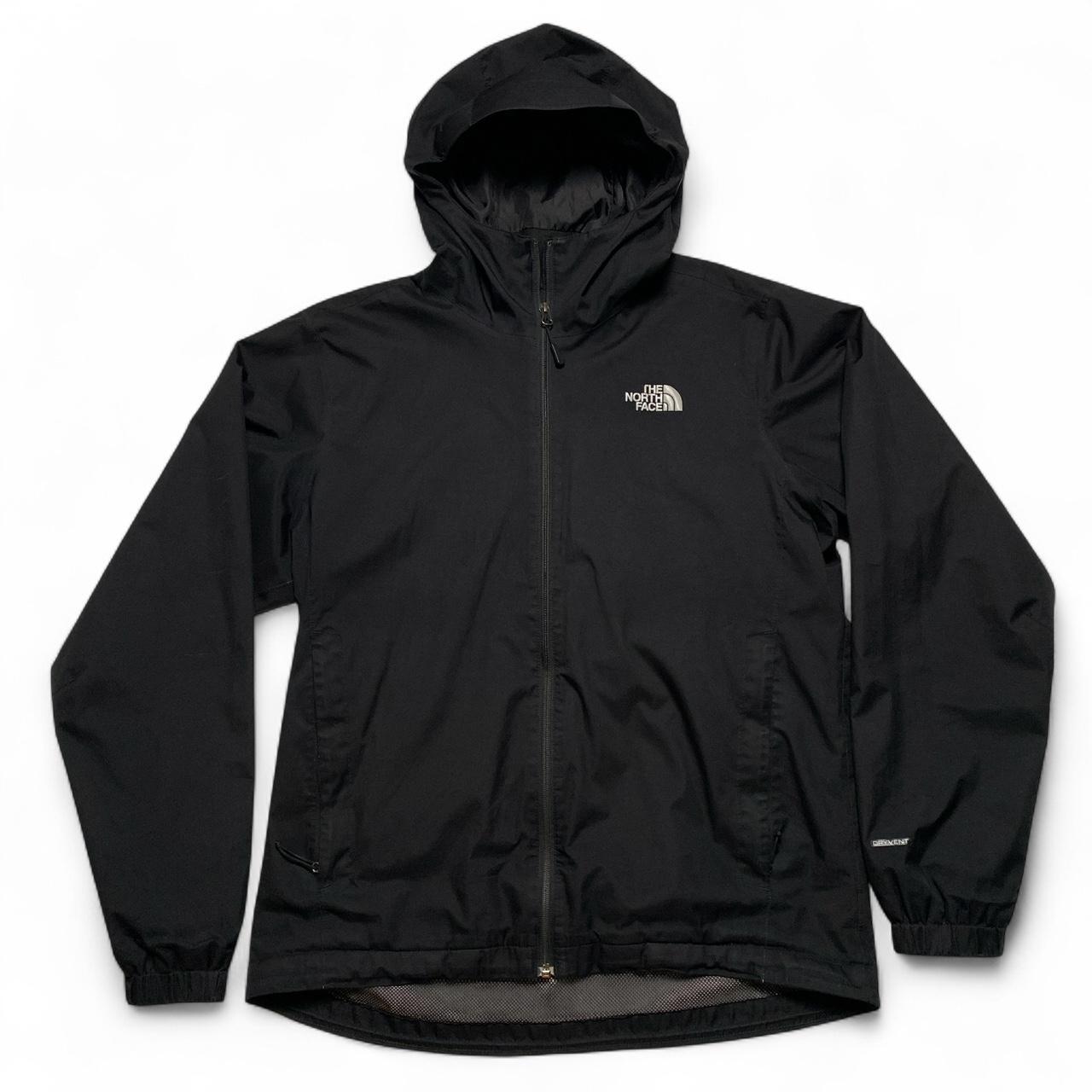 The North Face Dryvent Black Windbreaker Jacket (M)