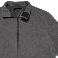Prada Milano Grey Fleece Zip Jumper (M)