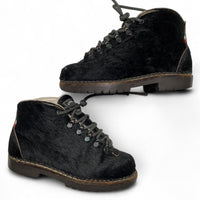 Diemme Pony Hair Black Boots (UK 3)