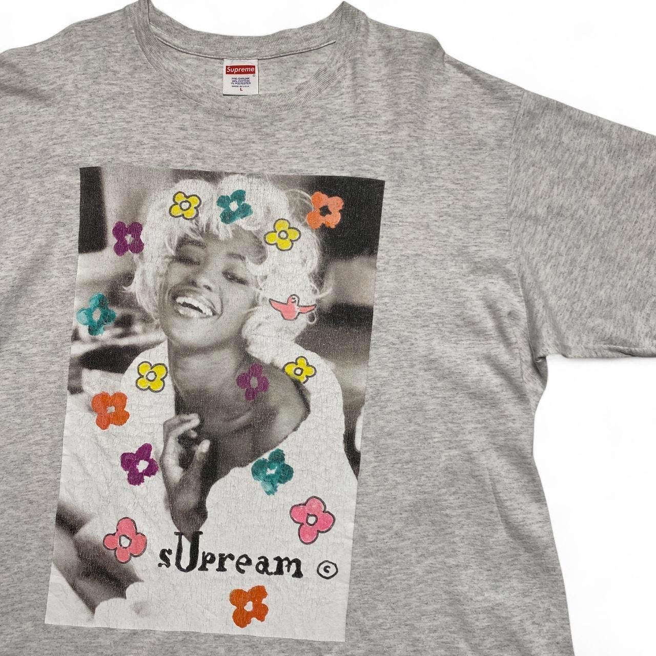 Supreme Naomi Campbell Grey T Shirt (L)