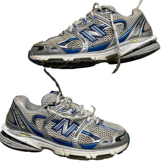 New Balance 1063 Silver and Blue Trainers (UK 9.5)