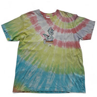 Supreme Little Dinosaur Rainbow Tie Dye T Shirt (L)