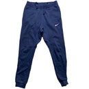 Nike Navy and White Swoosh Joggers (S)