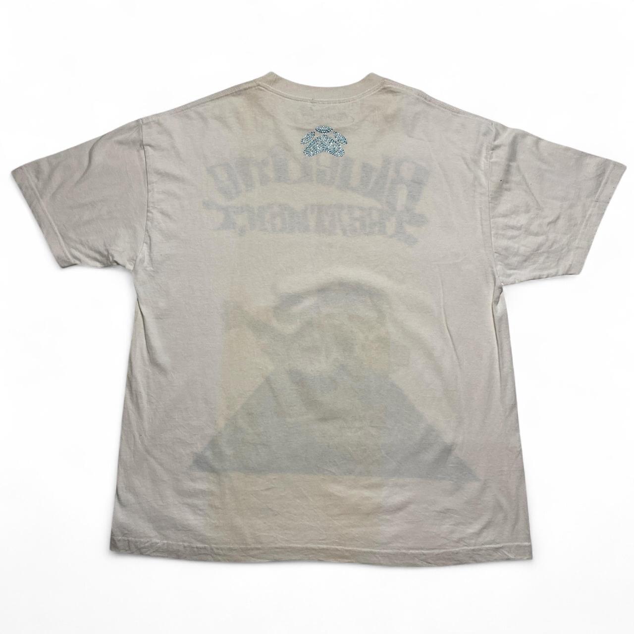 Blue Line Treatment Snoop Dogg Vintage 90’s T Shirt White (2XL)